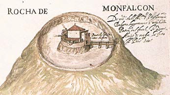 immagine medioevale della rocca di monfalcone